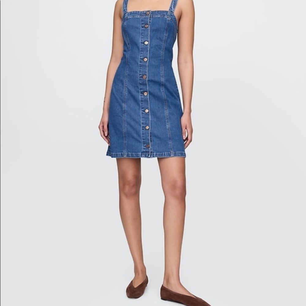 NWT denim mini dress